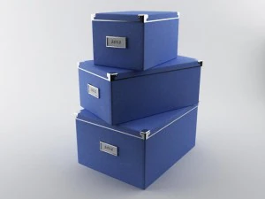 kassett ikea boxes 3D Model