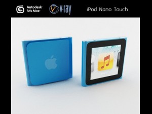 ipod nano touch 3D Модель