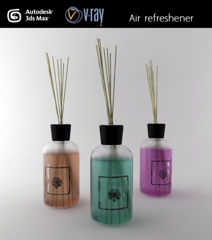 air refreshener 3D Model .c4d .max .obj .3ds .fbx .stl .blend 