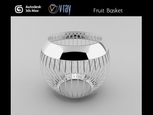 fruit basket 3D Модель