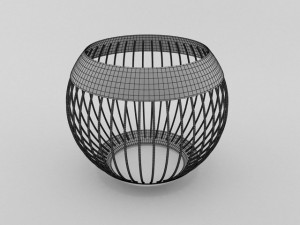 fruit basket 3D Модель