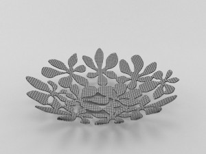 stockholm ikea basket Modelo 3D