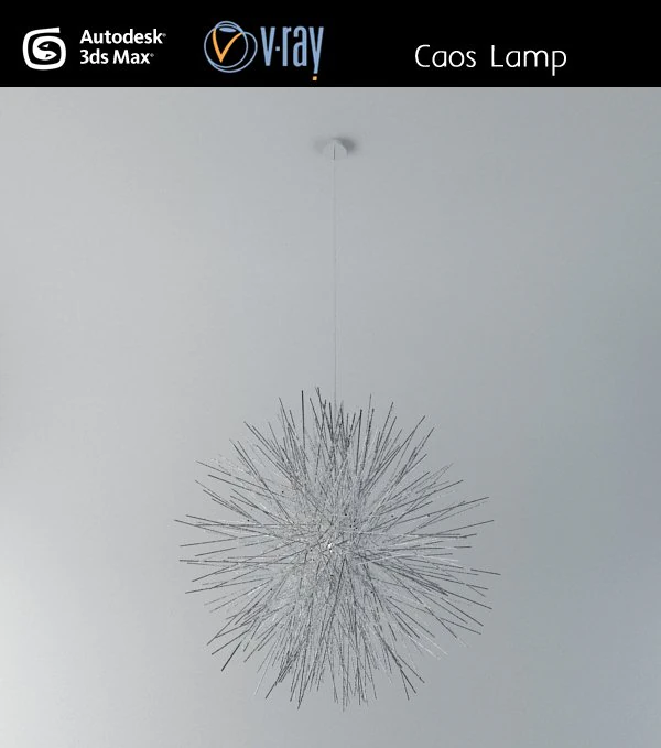 caos lamp 3D Model .c4d .max .obj .3ds .fbx .stl .blend 