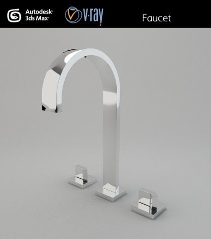 faucet 01 Modèle 3D .c4d .max .obj .3ds .fbx .stl .blend 