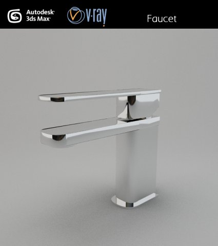 faucet 03 Modelo 3D .c4d .max .obj .3ds .fbx .stl .blend 