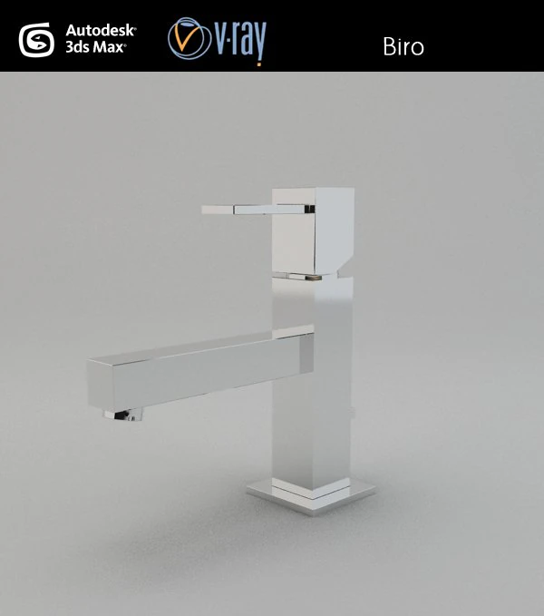 faucet biro 3D Model .c4d .max .obj .3ds .fbx .stl .blend 