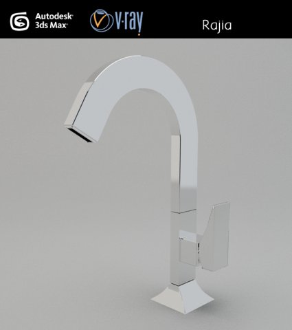 faucet rajia 3Dモデル .c4d .max .obj .3ds .fbx .stl .blend 