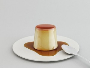 creme caramel pudding 3D-Modell