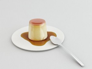 creme caramel pudding 3D-Modell
