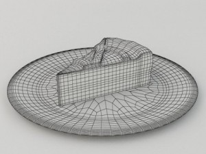 tart cake 3D Model