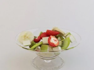 salade de fruits Modèle 3D