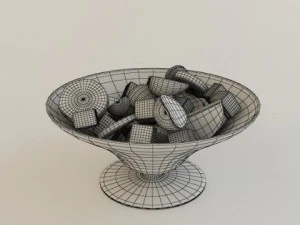 fruit salad 3D Model
