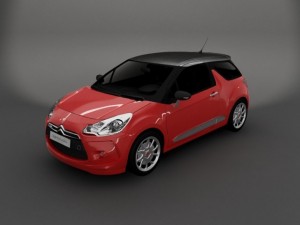 citroen ds3 Modelo 3D