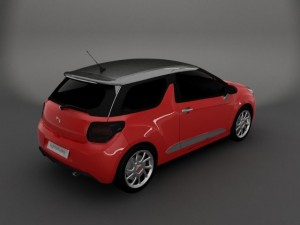 citroen ds3 Modelo 3D