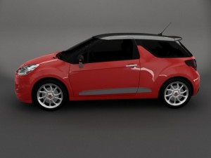 citroen ds3 Modelo 3D