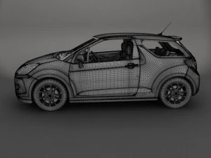 citroen ds3 3D Model