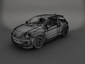 citroen ds3 3D Model