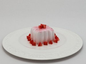 pannacotta dessert 3D Модель