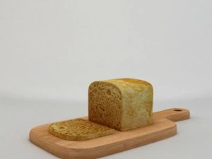 ekmek ile kesme tahtası 3D Model