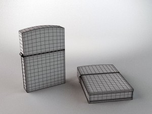 zippo lighter Model 3D