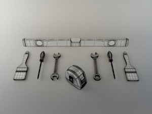 hardware tools 3D Model