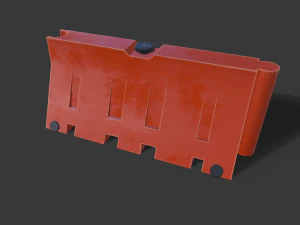 street props barricades 3D Model