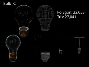 bulb Model 3D