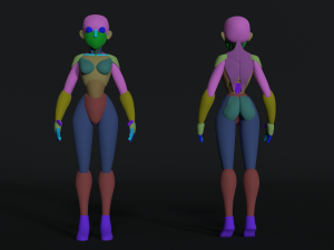 Base Mesh for Sculpt Model 3D