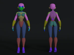 Base Mesh for Sculpt 3D Model