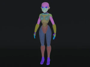 Base Mesh for Sculpt 3D Model