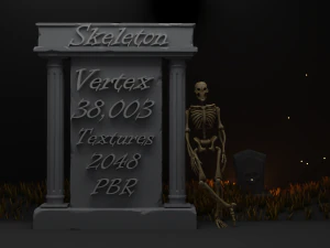 कंकाल 3D मॉडल