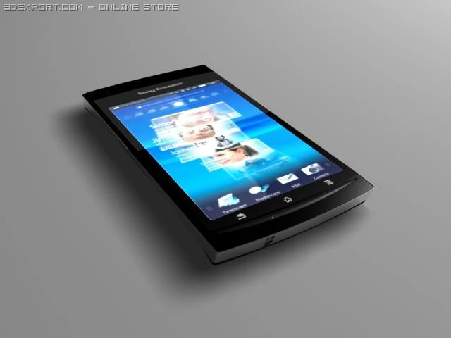 xperia arc 3D Model .c4d .max .obj .3ds .fbx .stl .blend 