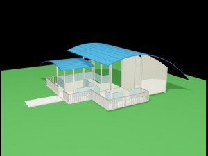 coffee house 3D 모델