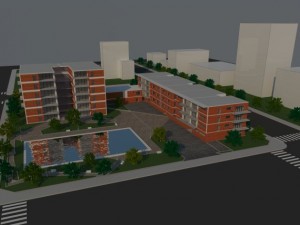 a14 apartment 3D मॉडल