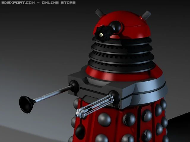 paradigm dalek 3D Model .c4d .max .obj .3ds .fbx .stl .blend 