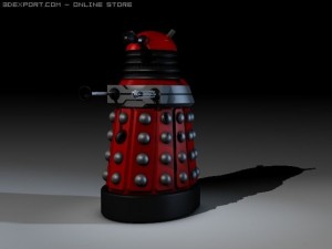 paradigm dalek 3D 模型