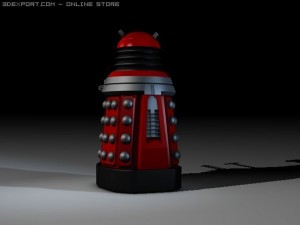paradigm dalek 3D 模型