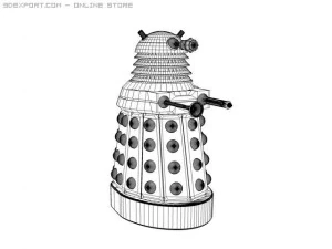 paradigm dalek 3D Model