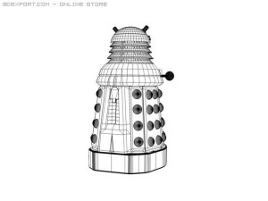 paradigm dalek 3D Model