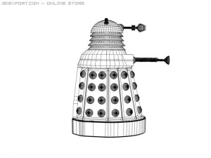 paradigm dalek 3D Model