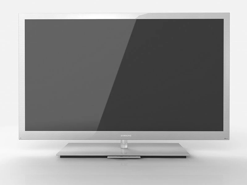 samsung ue55c9000sw tv 3D Model .c4d .max .obj .3ds .fbx .stl .blend 