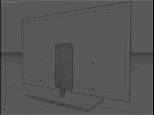 samsung ue55c9000sw tv 3D Model