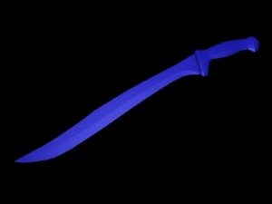 junglee short sword 3D Model