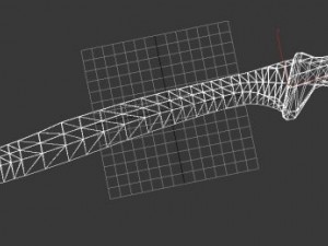 junglee short sword 3D Model