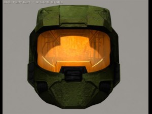 halo spartan helmet Model 3D