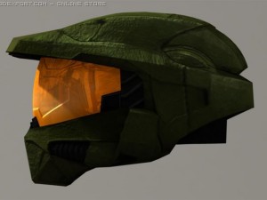 halo spartan helmet Model 3D