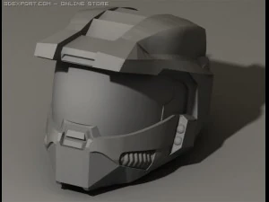 halo spartan helmet 3D Model