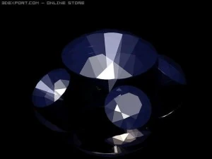 cut diamond kr57 round 57 faces  3d  dwg 3D Model