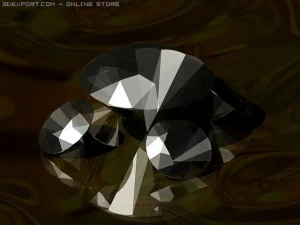 cut diamond kr57 round 57 faces  3d  dwg 3D Model