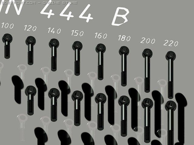 library swing bolts din 444 autocad 2010 Modèle 3D .c4d .max .obj .3ds .fbx .stl .blend 
